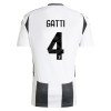 Officiële Voetbalshirt Juventus Gatti 4 Thuis 2024-25 - Heren